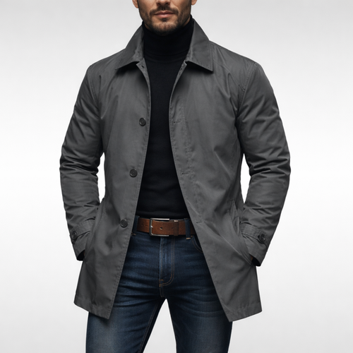 Weatherproof Jacket – Quilted Insulated Button-Up – Regular Fit – Men's Winter Outerwear Australia