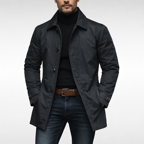 Weatherproof Jacket – Quilted Insulated Button-Up – Regular Fit – Men's Winter Outerwear Australia