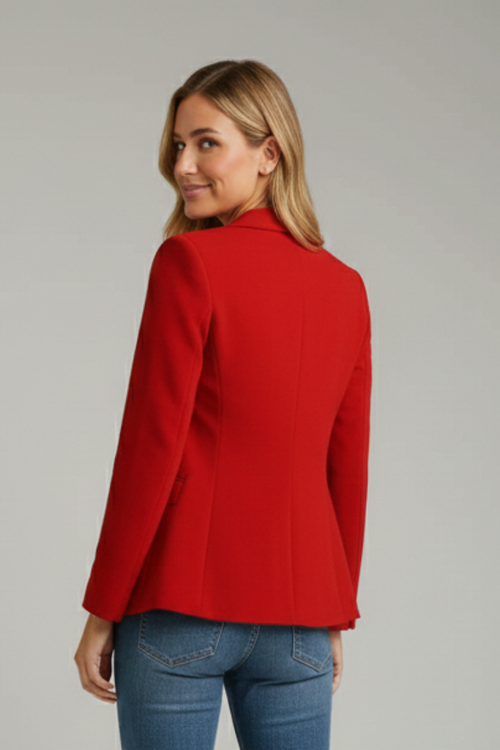 Women's Blazer – Sharp Tailored Notched Lapel – Office Casual Australia