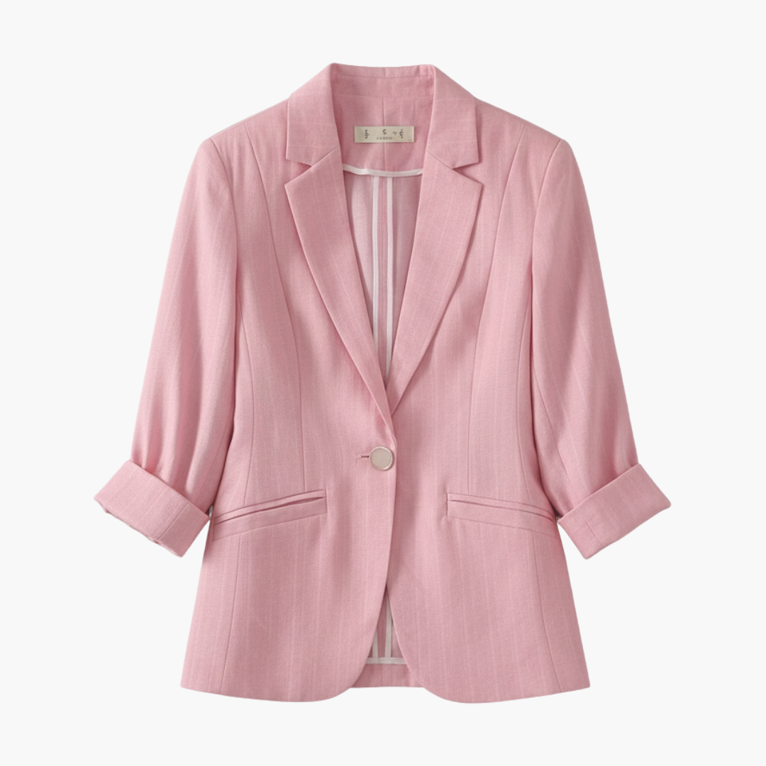 Marcelline | Elegant Tailored 3/4 Sleeve Women’s Blazer