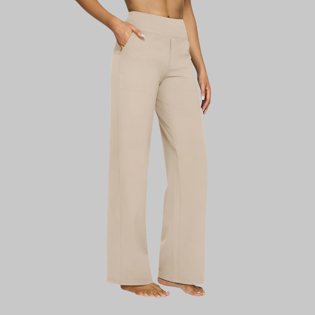 Luna | Premium High Waist Stretch Trousers