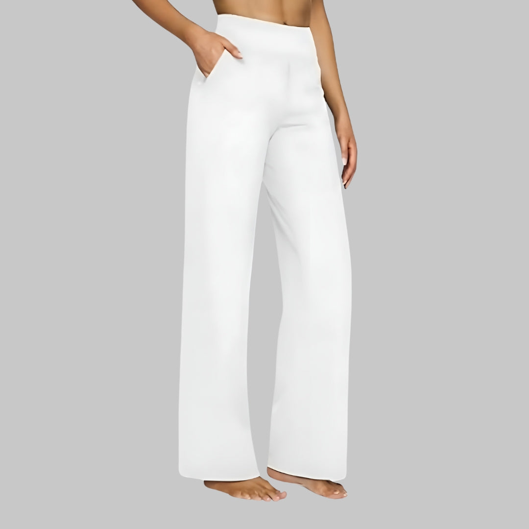 Luna | Premium High Waist Stretch Trousers