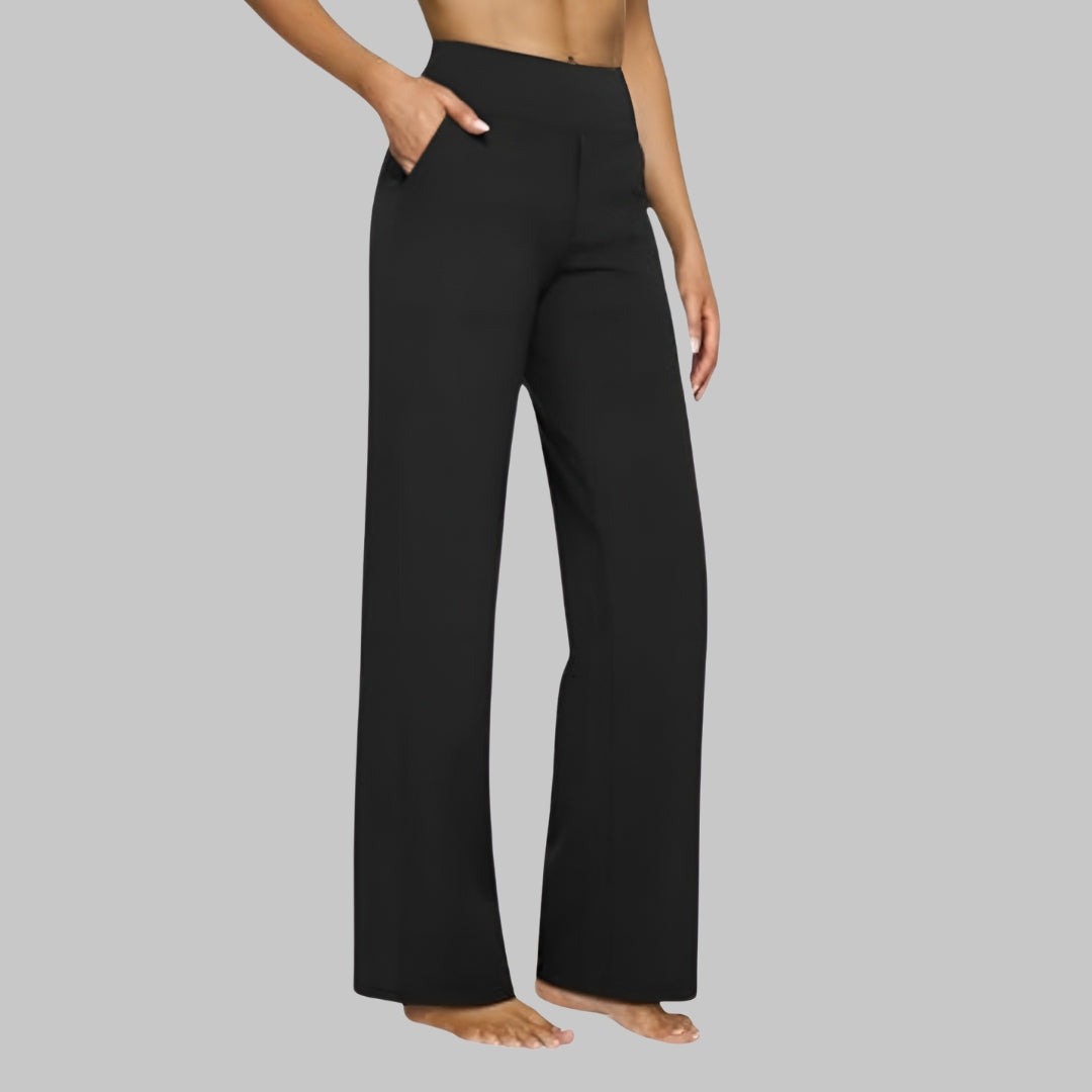 Luna | Premium High Waist Stretch Trousers