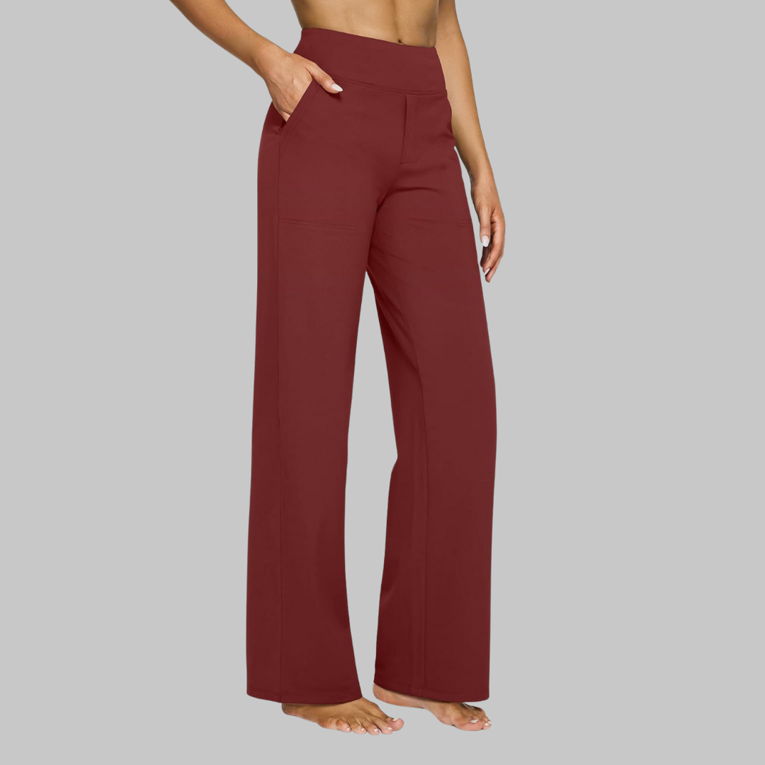 Luna | Premium High Waist Stretch Trousers