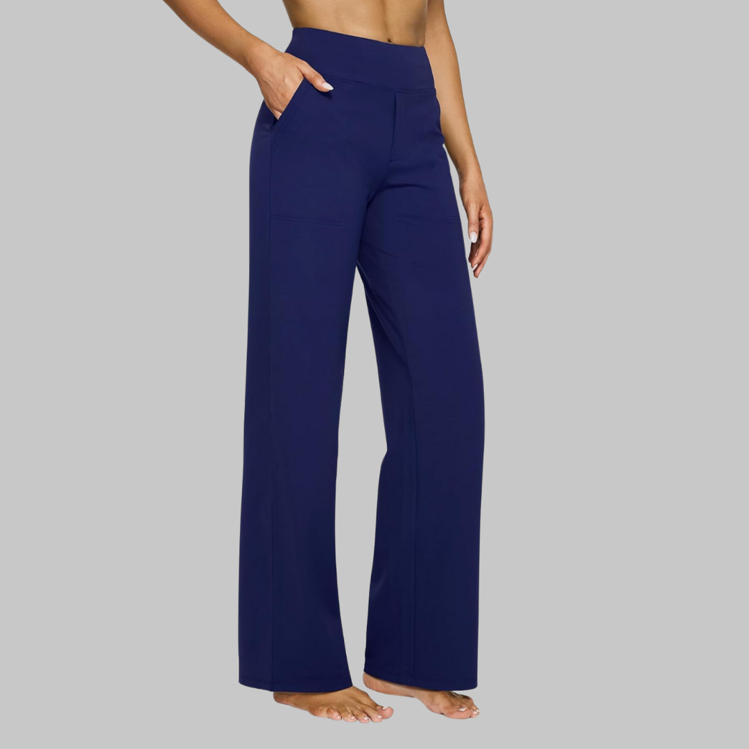 Luna | Premium High Waist Stretch Trousers