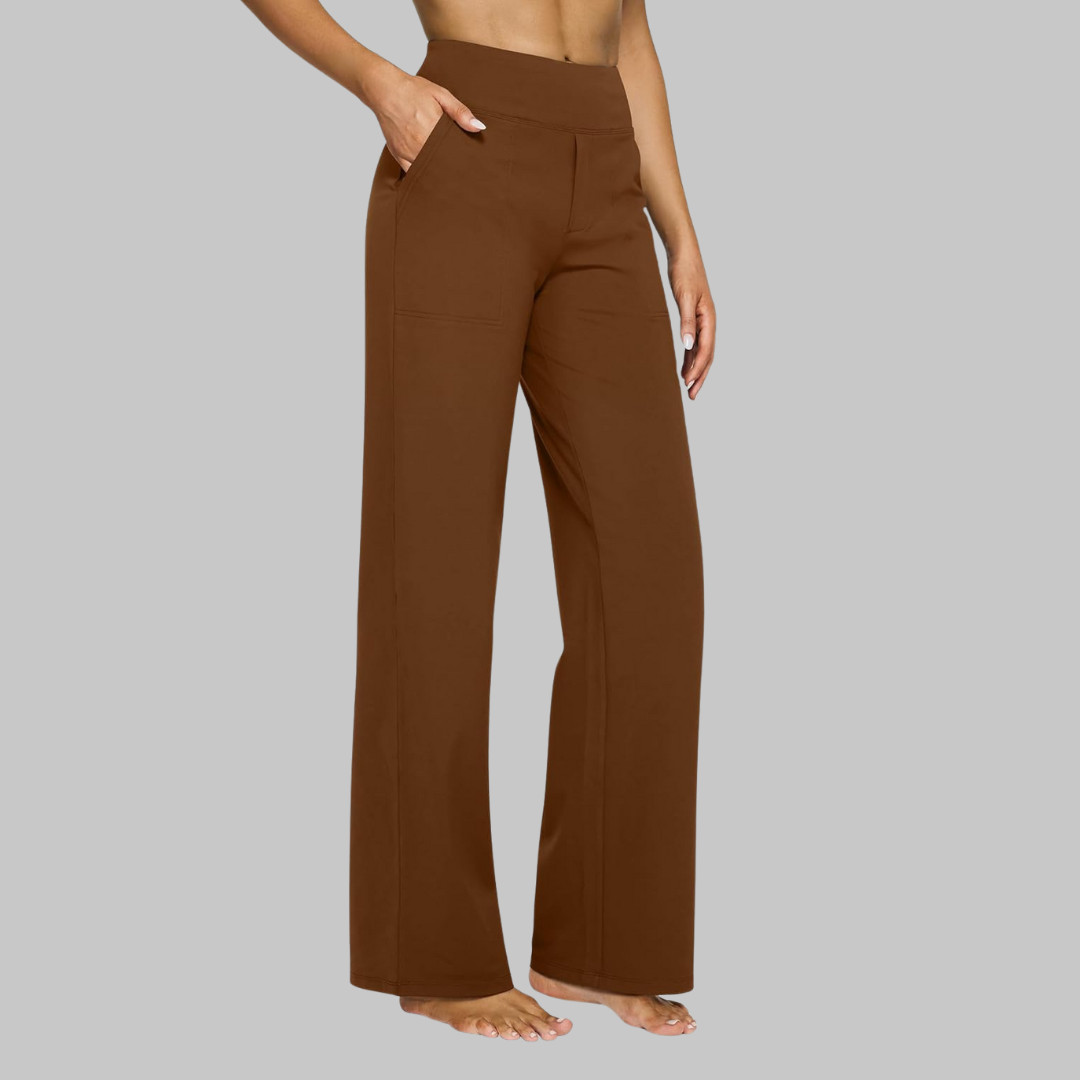 Luna | Premium High Waist Stretch Trousers