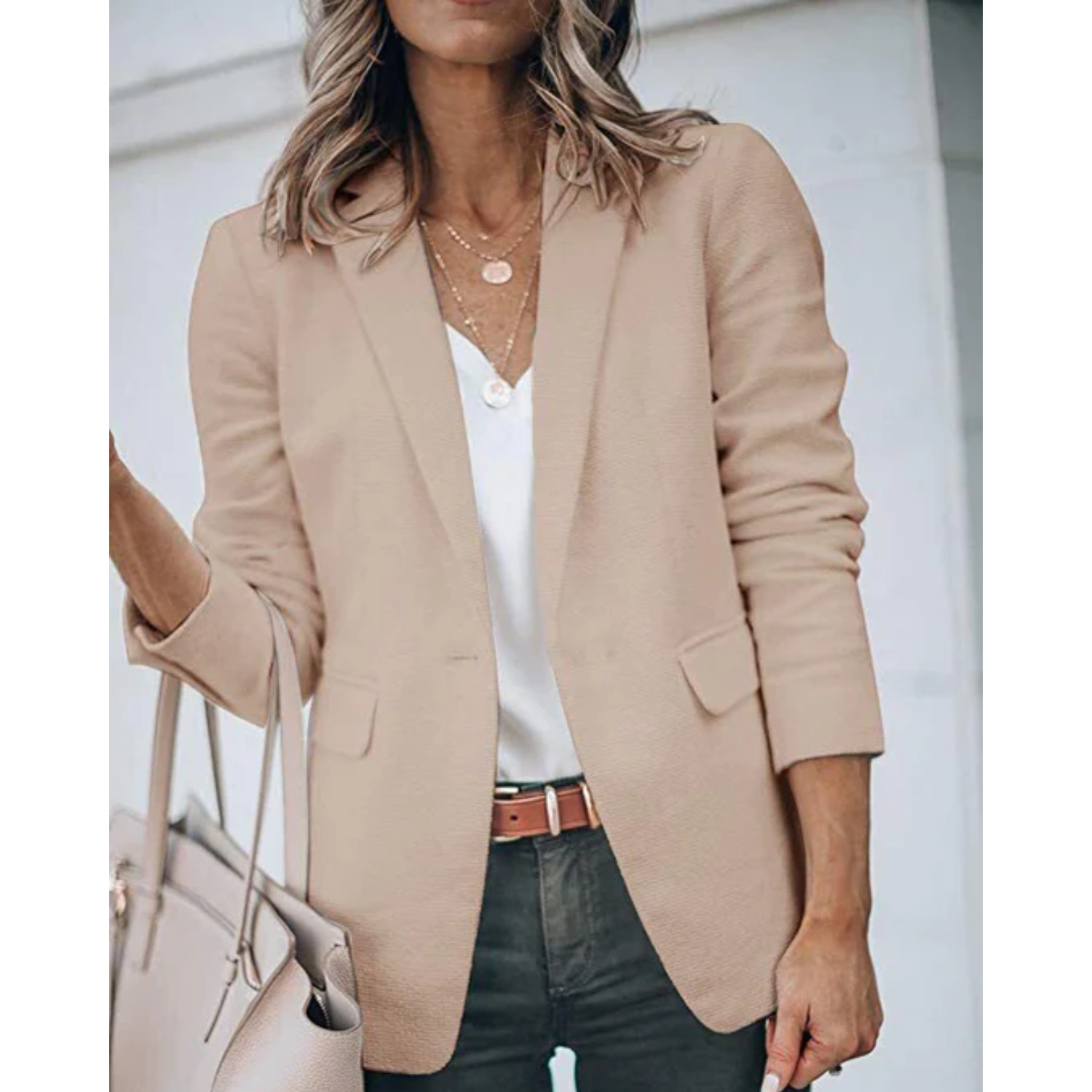 Erma | Sophisticated Fitted Tailored Classic Blazer