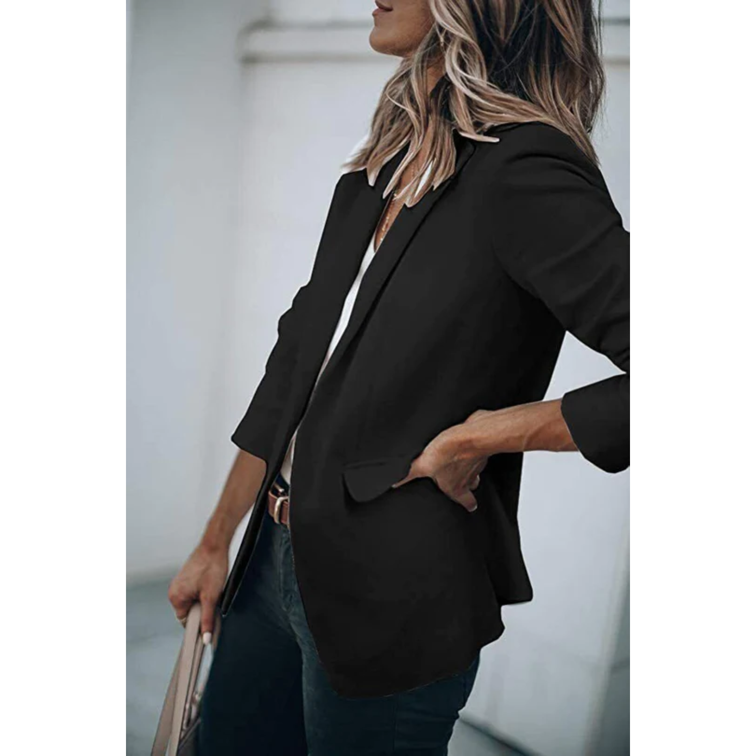 Erma | Sophisticated Fitted Tailored Classic Blazer