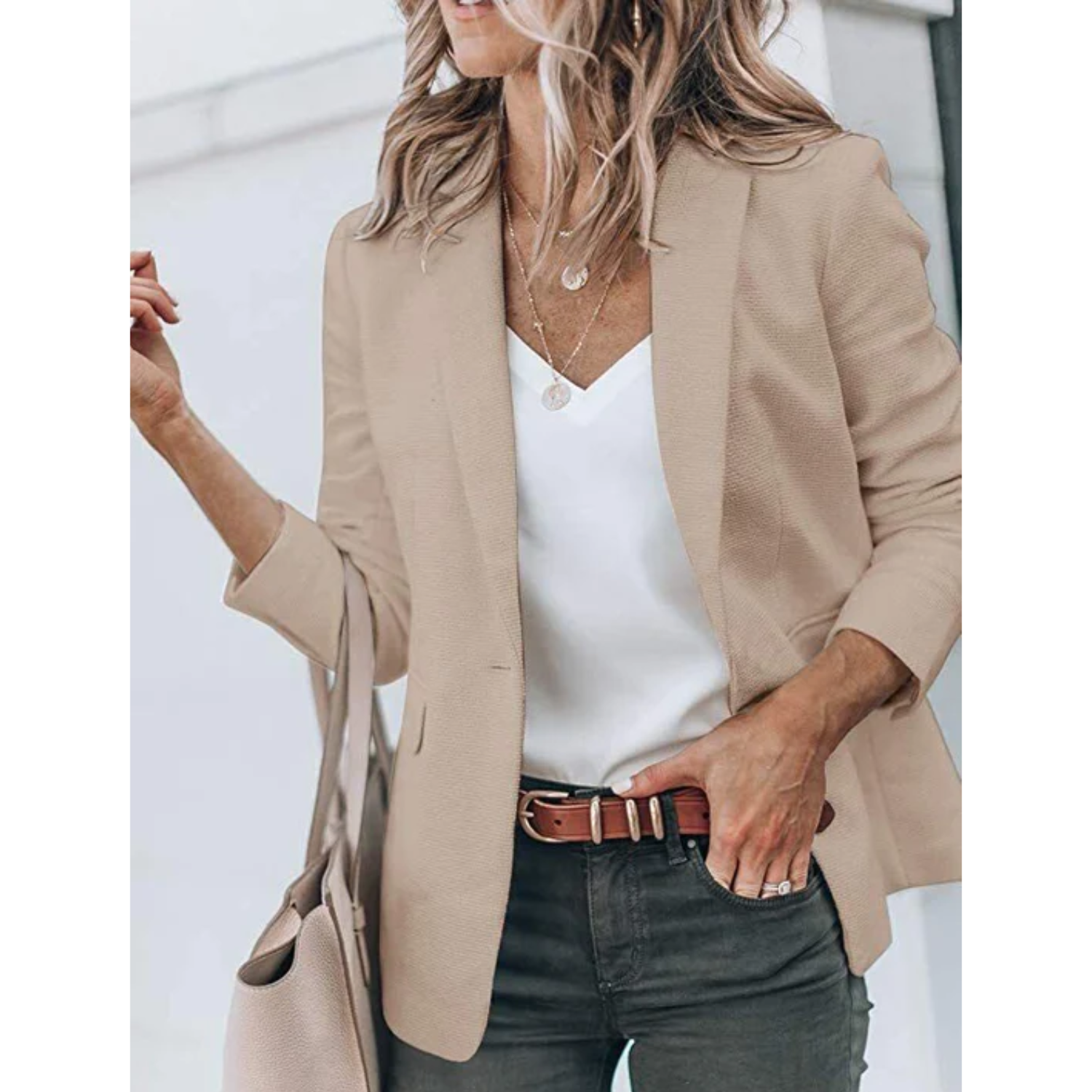 Erma | Sophisticated Fitted Tailored Classic Blazer