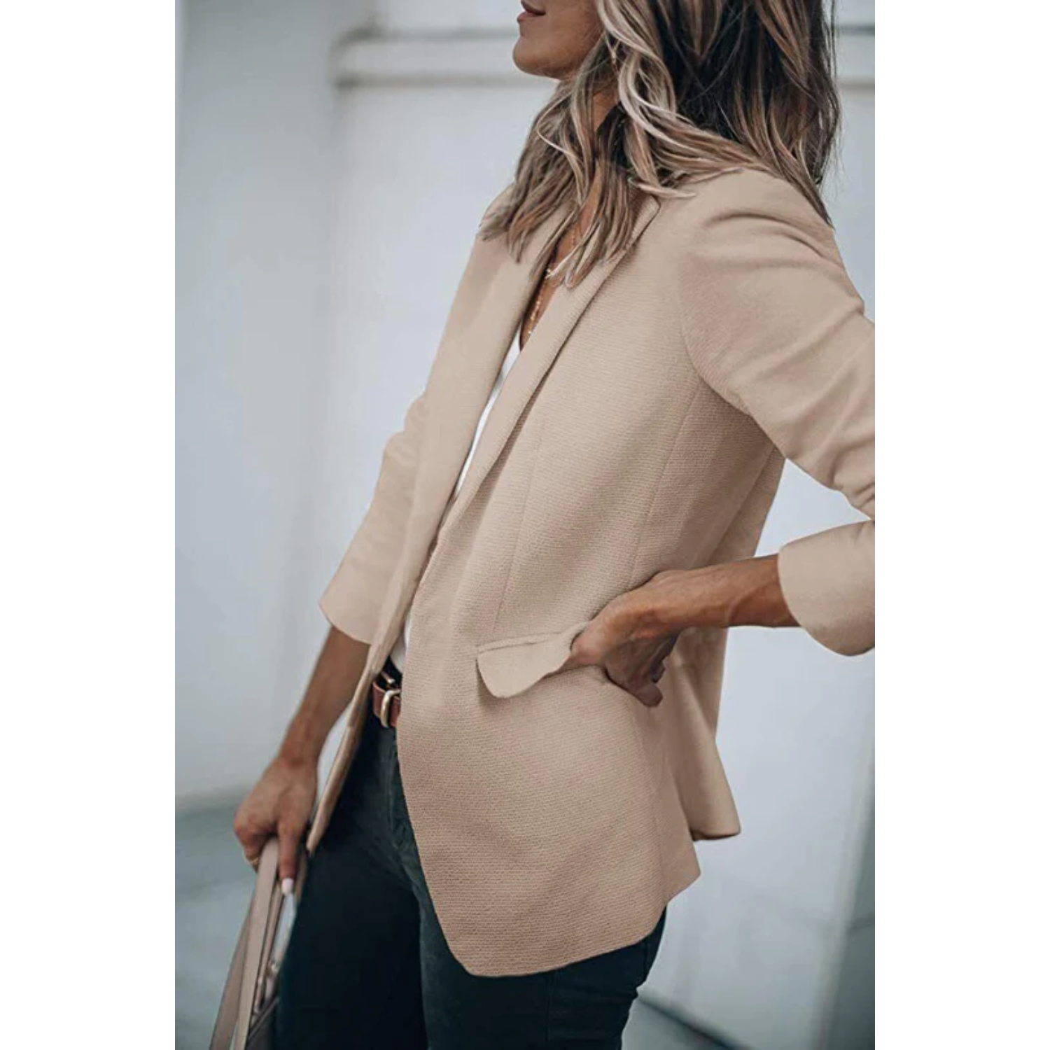 Erma | Sophisticated Fitted Tailored Classic Blazer