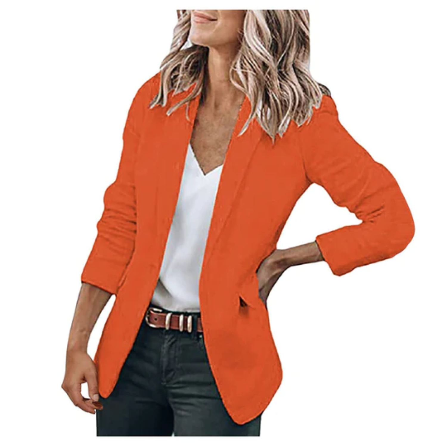 Erma | Sophisticated Fitted Tailored Classic Blazer