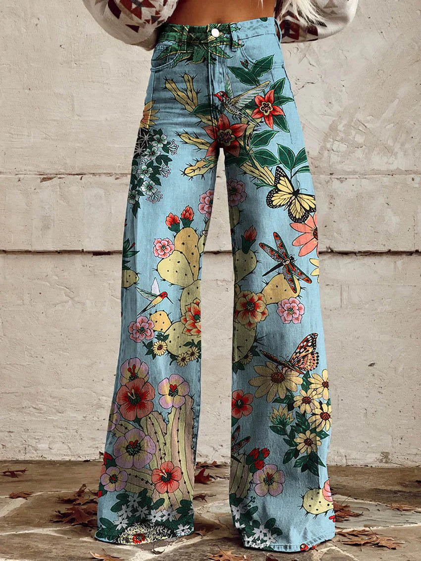 Zalora | Relaxed Wide-Leg Women's Jeans