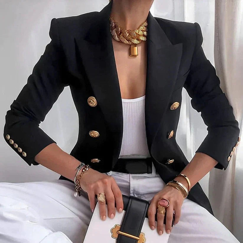 Velmira | Double-Button Elegant Blazer