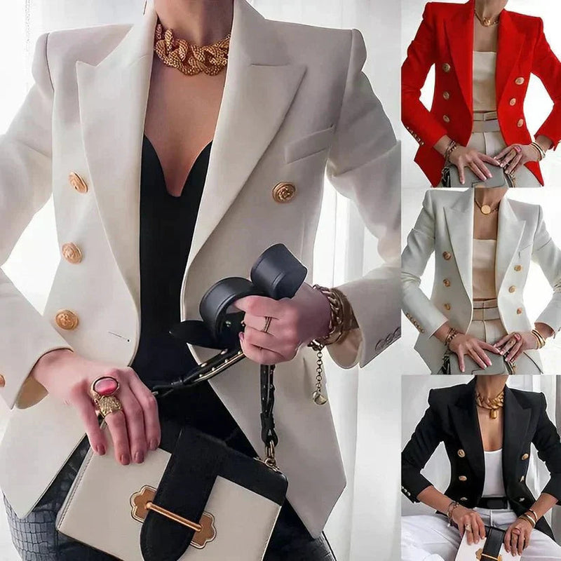 Velmira | Double-Button Elegant Blazer