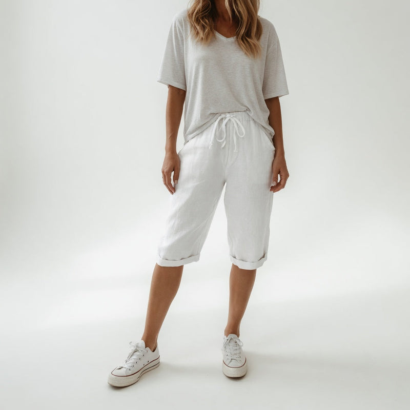 Women's Bermuda Shorts – Relaxed Knee-Length Stretch – Casual Australia