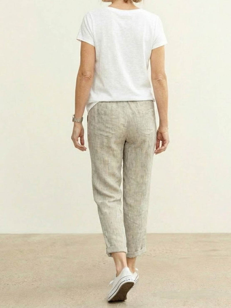 Women's Casual Pants – Relaxed Drawstring Waist – Everyday Australia