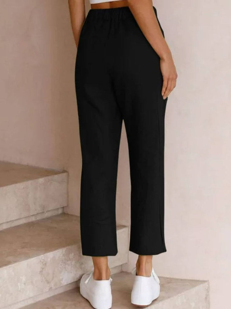 Women's Casual Pants – Relaxed Drawstring Waist – Everyday Australia