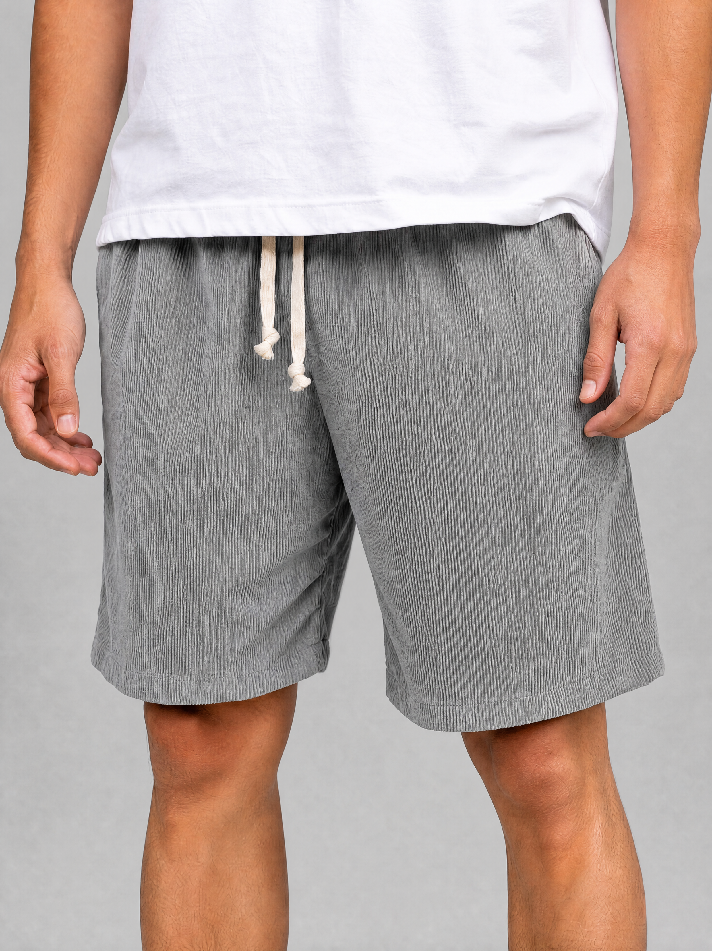 Men’s Corduroy Shorts – Relaxed Fit Summer Style