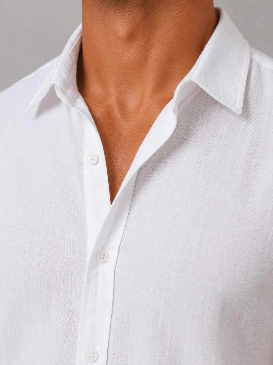 Men’s Linen Look Shirt & Shorts Co-Ord Set – Summer Style