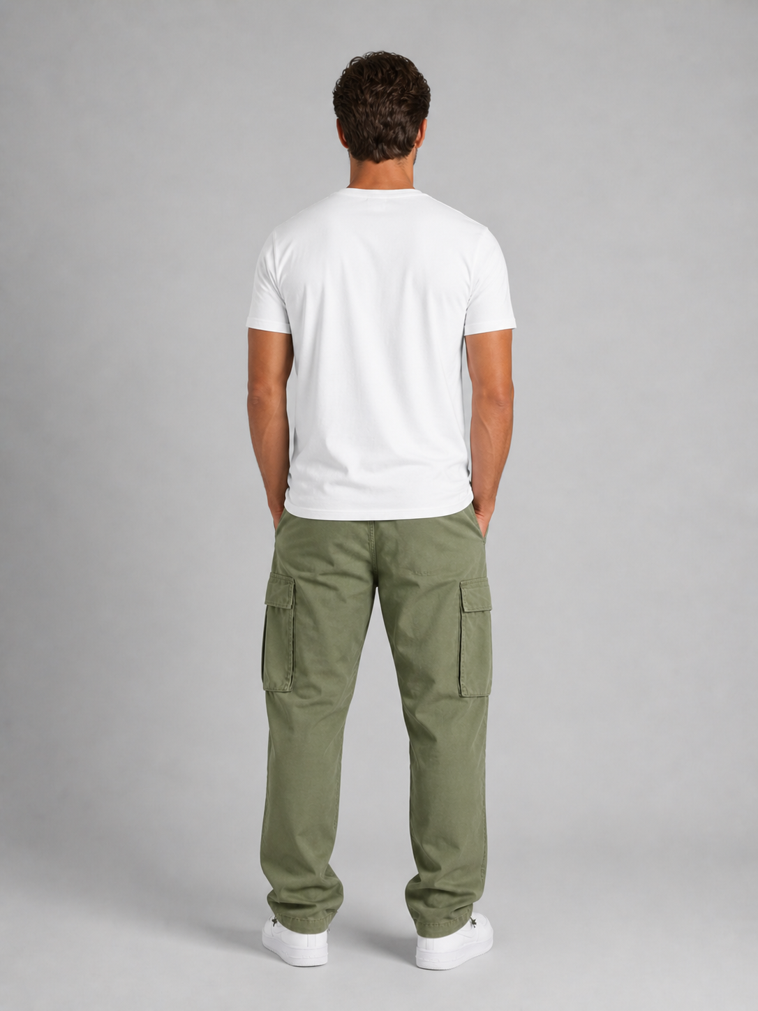 Men’s Relaxed Fit Cargo Trousers – Everyday Utility Style