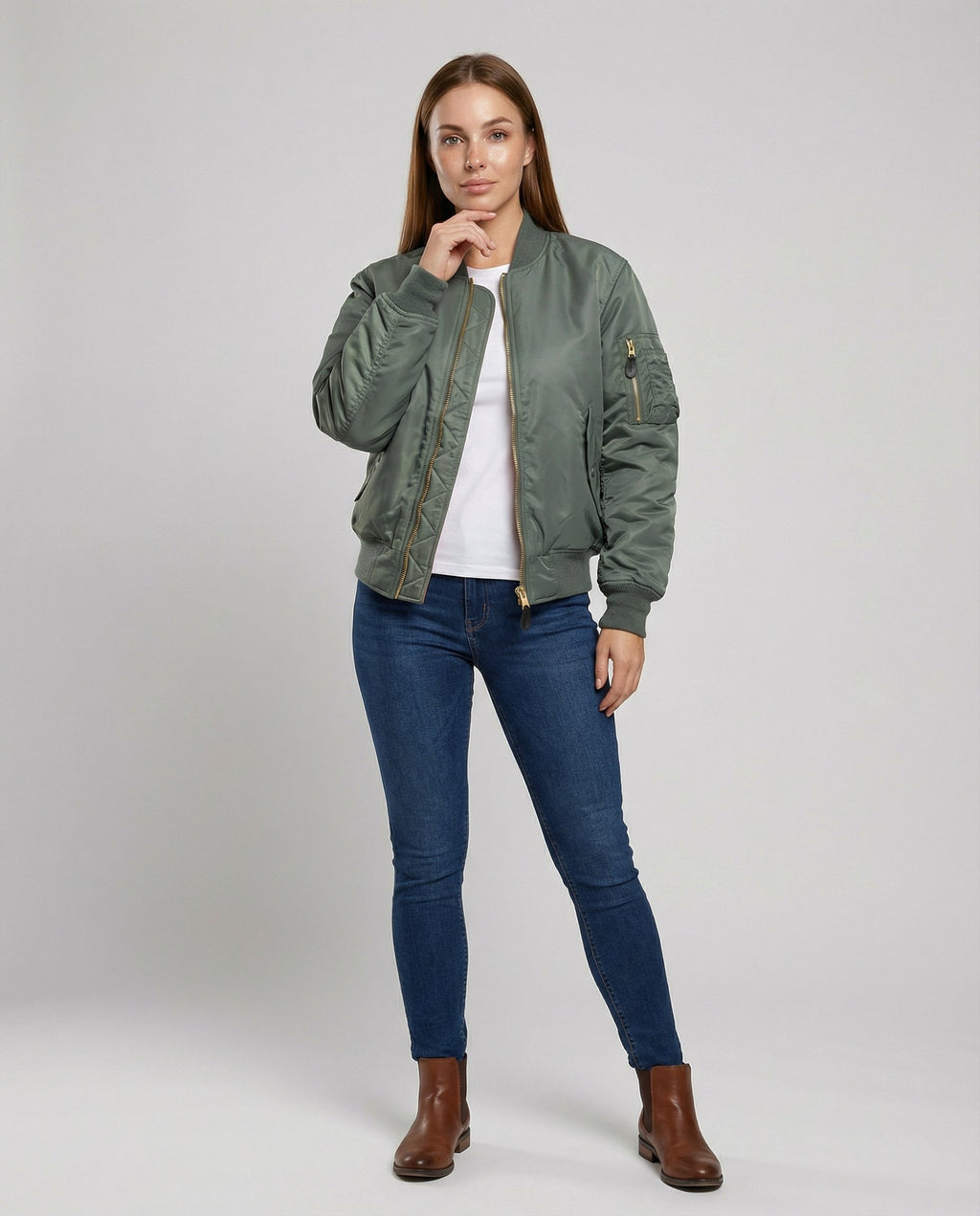 Mia | Timeless & Versatile Women's Bomber Jacket