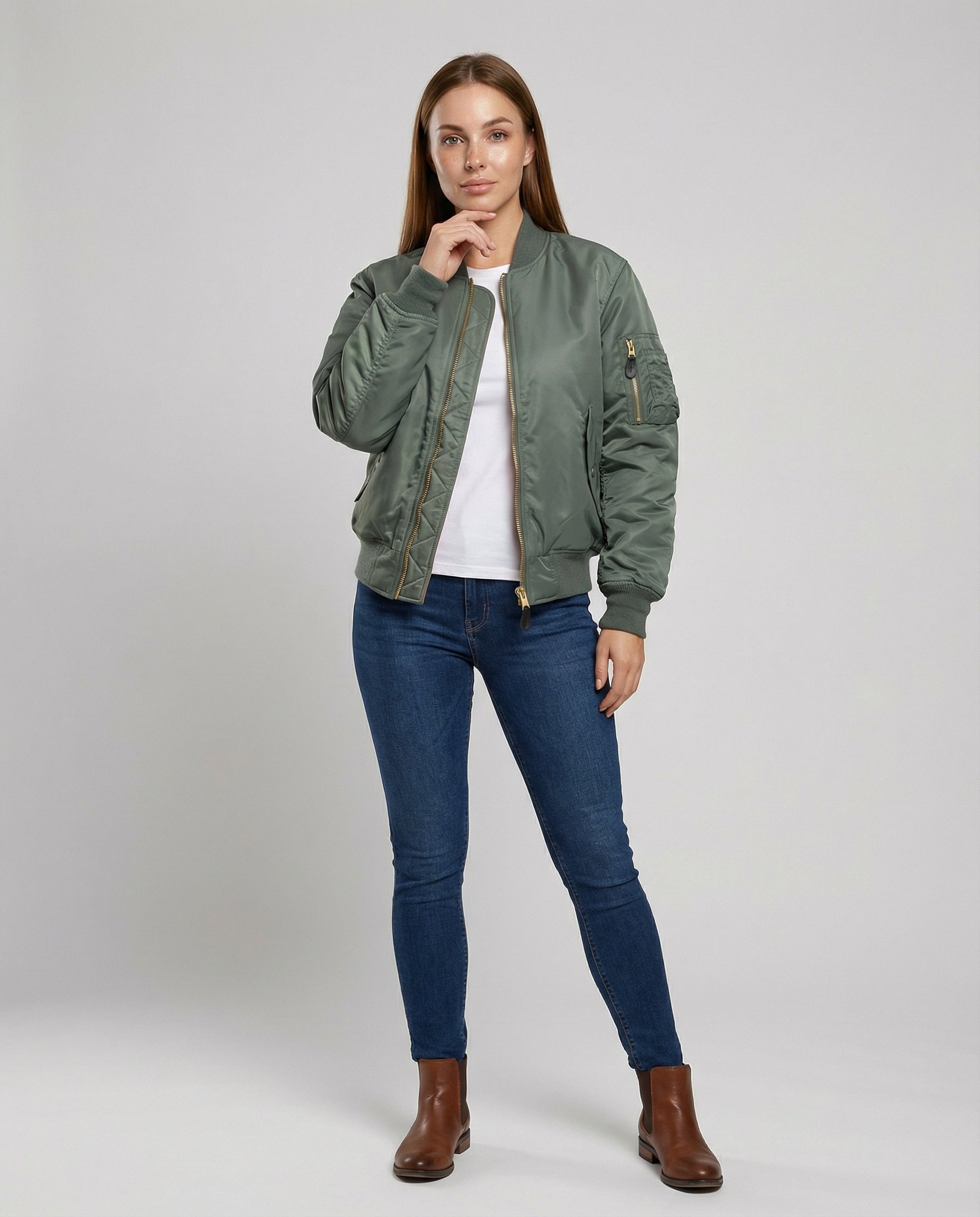 Mia | Timeless & Versatile Women's Bomber Jacket