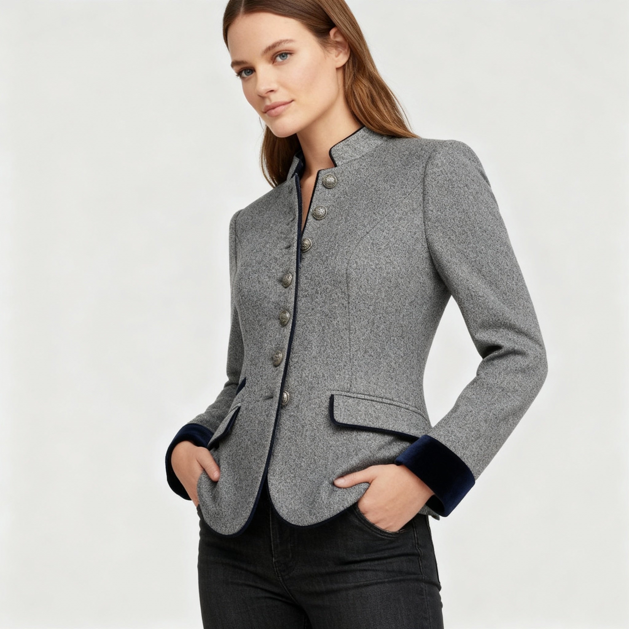 Vireza | Modern Short Structured Jacket