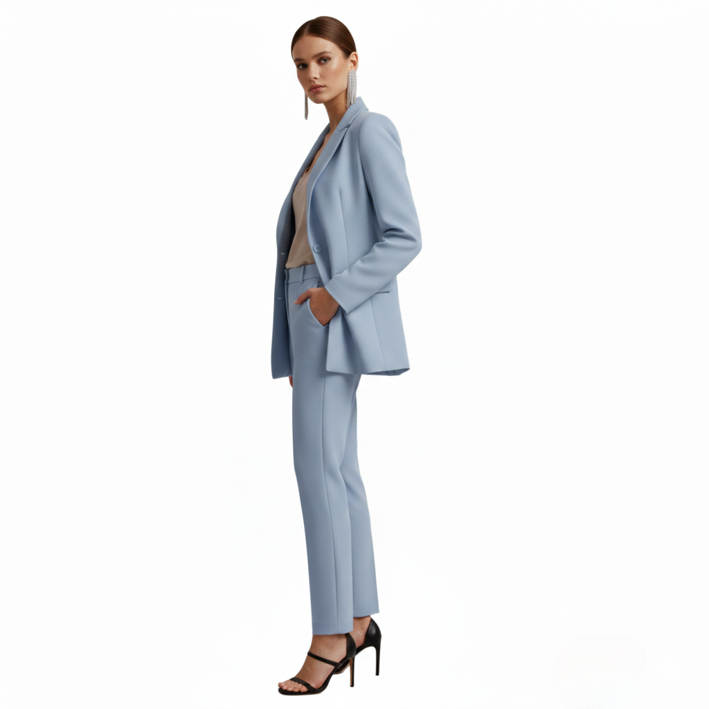 Veronique | Elegant Double-Breasted Tailored Women’s Suit Set