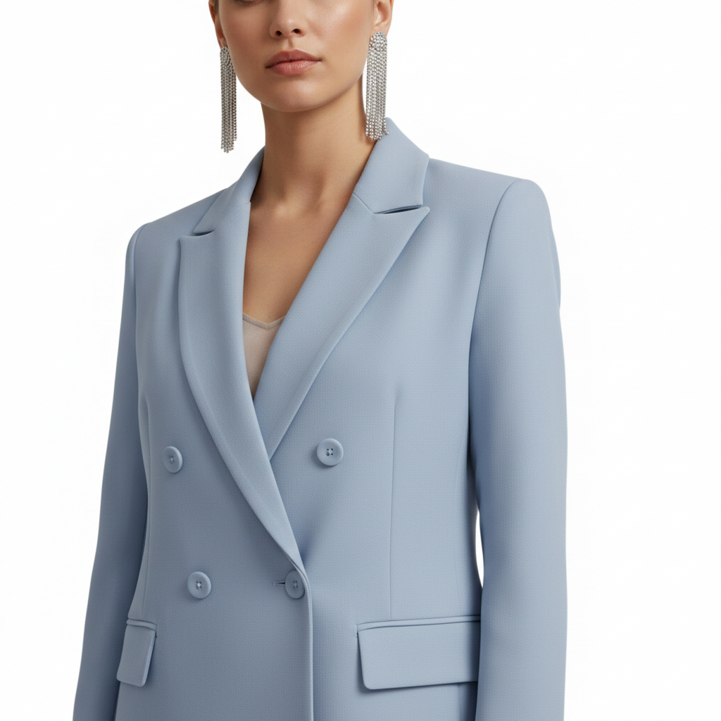 Veronique | Elegant Double-Breasted Tailored Women’s Suit Set