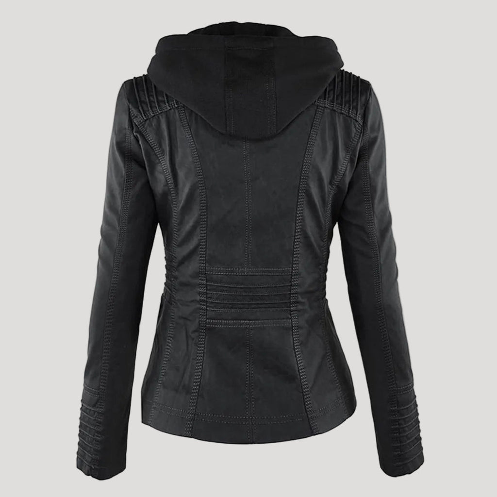Zirella | Women’s Faux Leather Jacket