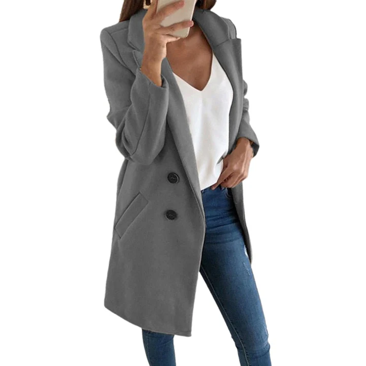 Women's Longline Blazer – Contemporary Tailored Fit – Smart Casual Australia