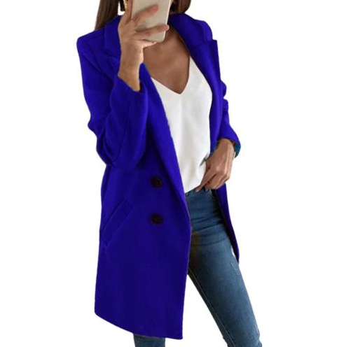 Women's Longline Blazer – Contemporary Tailored Fit – Smart Casual Australia