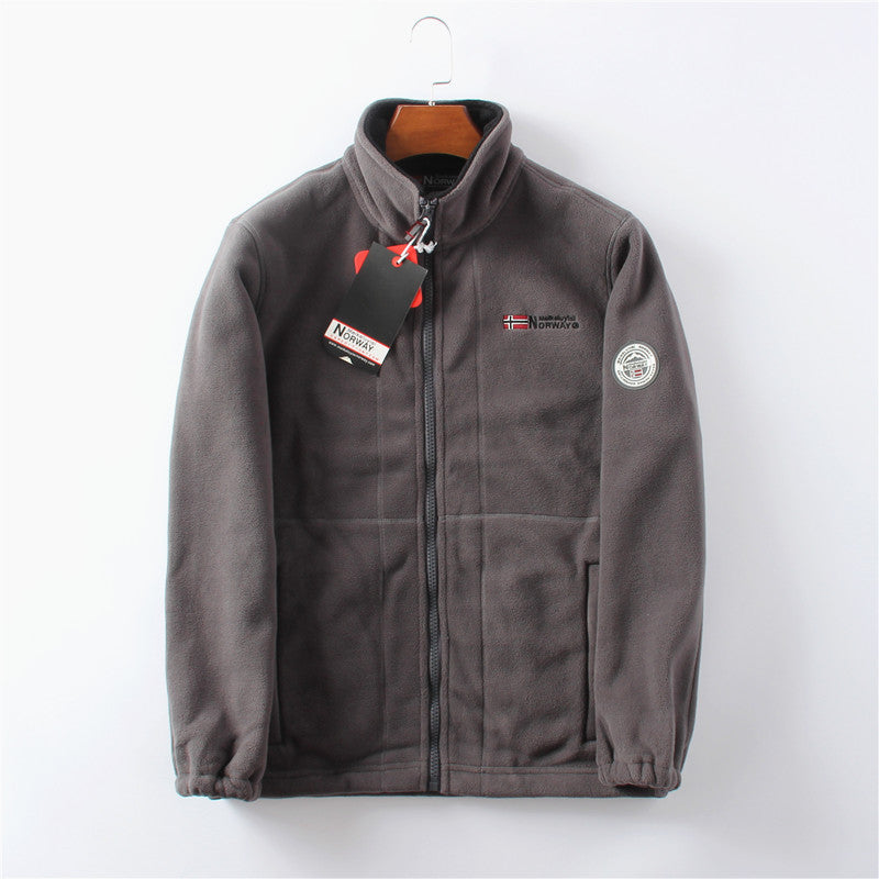 Fleece Jacket – Zip-Up Lightweight – Regular Fit – Men's Winter Outerwear Australia