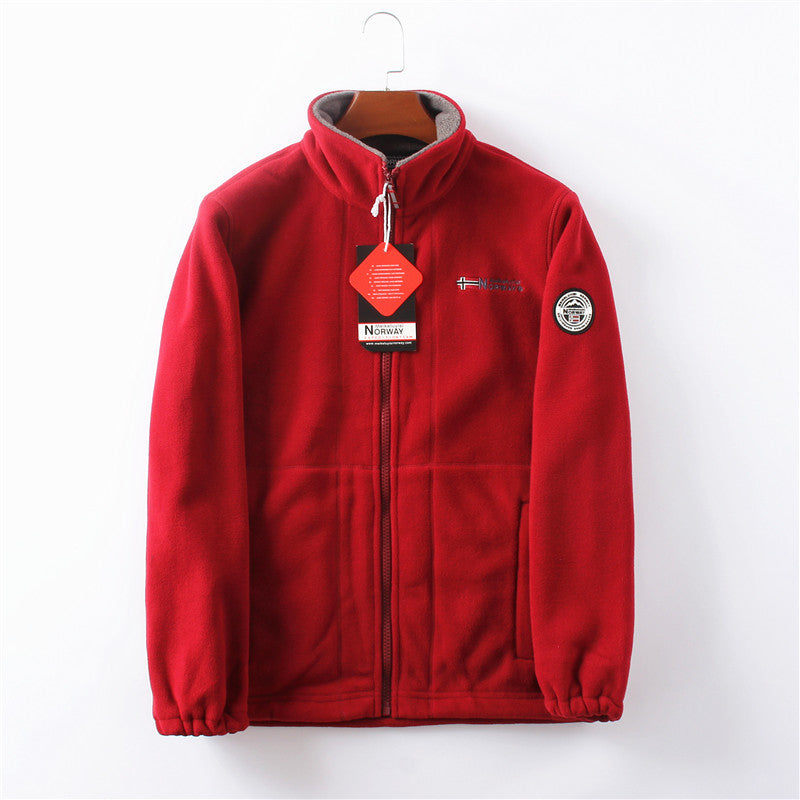 Fleece Jacket – Zip-Up Lightweight – Regular Fit – Men's Winter Outerwear Australia