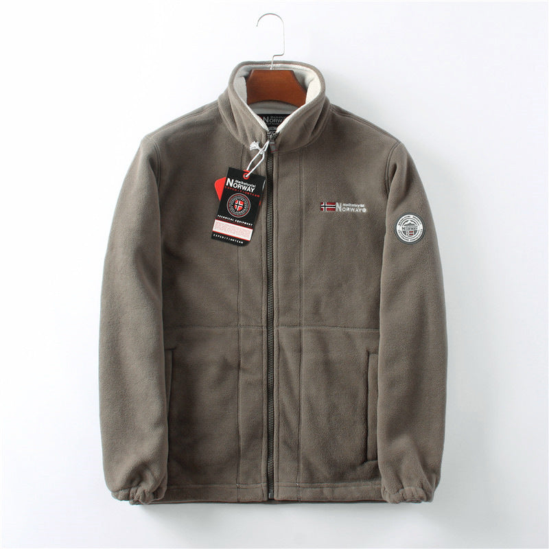 Fleece Jacket – Zip-Up Lightweight – Regular Fit – Men's Winter Outerwear Australia