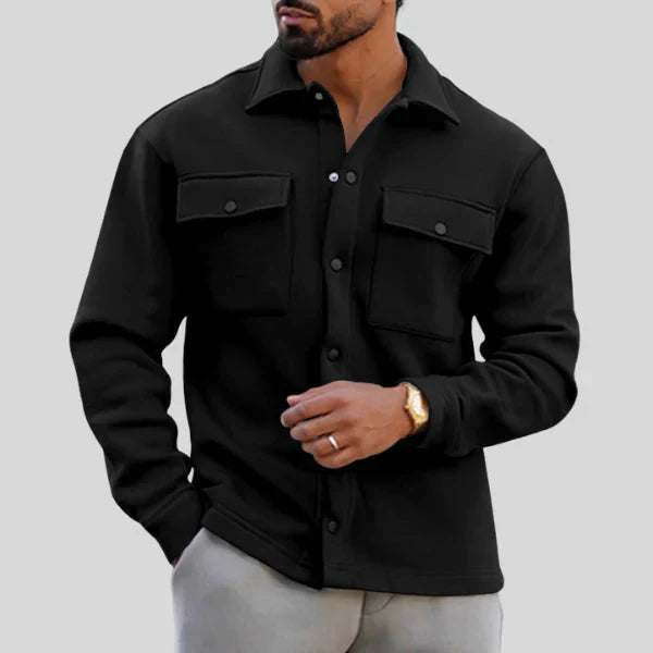 James Men’s Button Blazer – Classic Tailored Jacket | Smart Casual Elegance