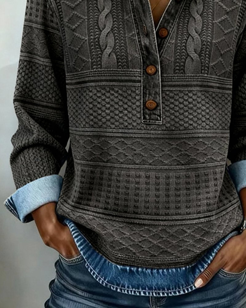 Women's Oversized Turtleneck Sweater - Cozy Knit
