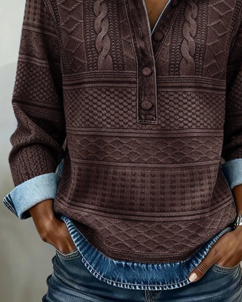 Women's Oversized Turtleneck Sweater - Cozy Knit