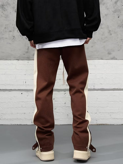 Sweatpants – Cotton Blend Wide-Leg – Men's Casual Streetwear Australia