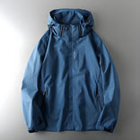 Windbreaker Jacket – Waterproof Packable – Regular Fit – Men's Outdoor Outerwear Australia in Marine Blue