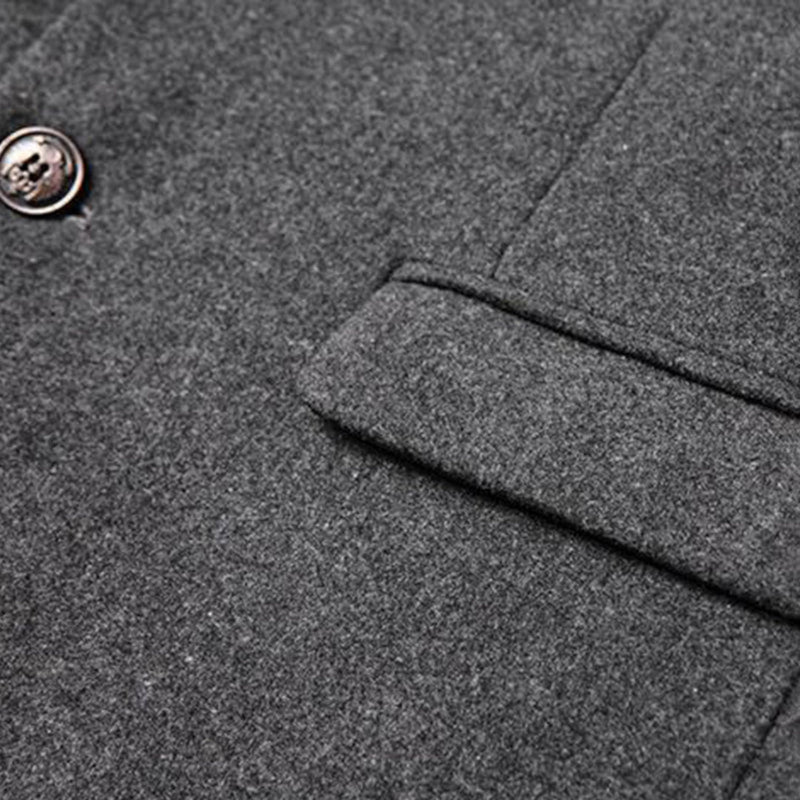 Long Stylish Coat – Classic Overcoat for Formal and Casual Elegance