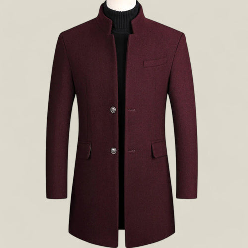 Long Stylish Coat – Classic Overcoat for Formal and Casual Elegance