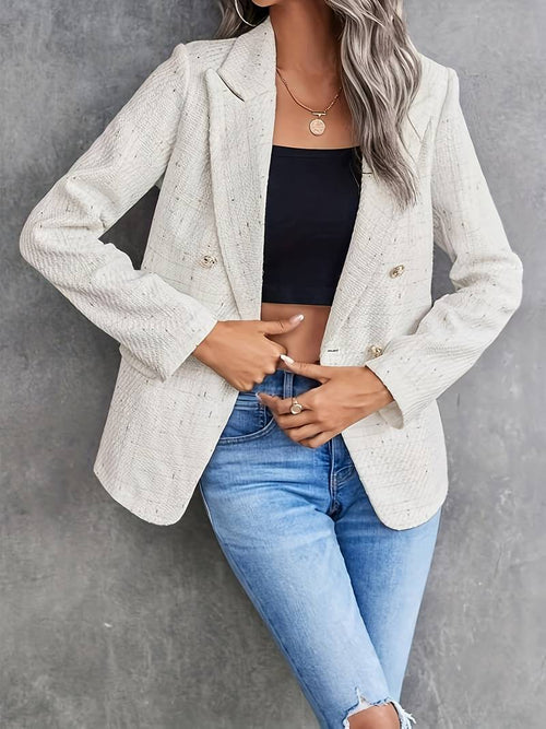 Women's Classic Blazer – Tailored Lapel Collar – Office Casual Australia