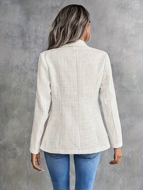 Women's Classic Blazer – Tailored Lapel Collar – Office Casual Australia