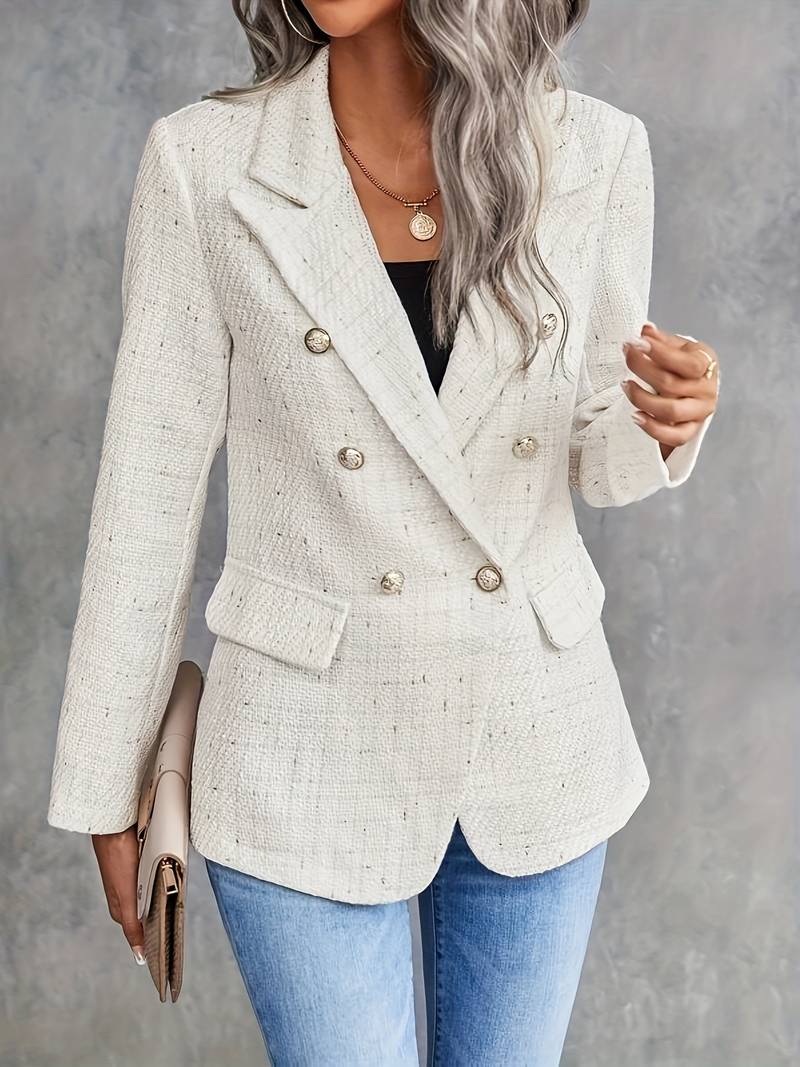 Women's Classic Blazer – Tailored Lapel Collar – Office Casual Australia