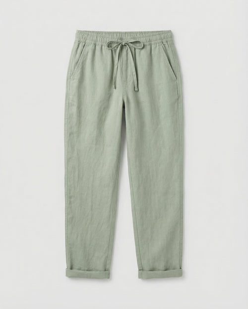 Women's Linen Trousers – Lightweight Breathable – Casual Australia