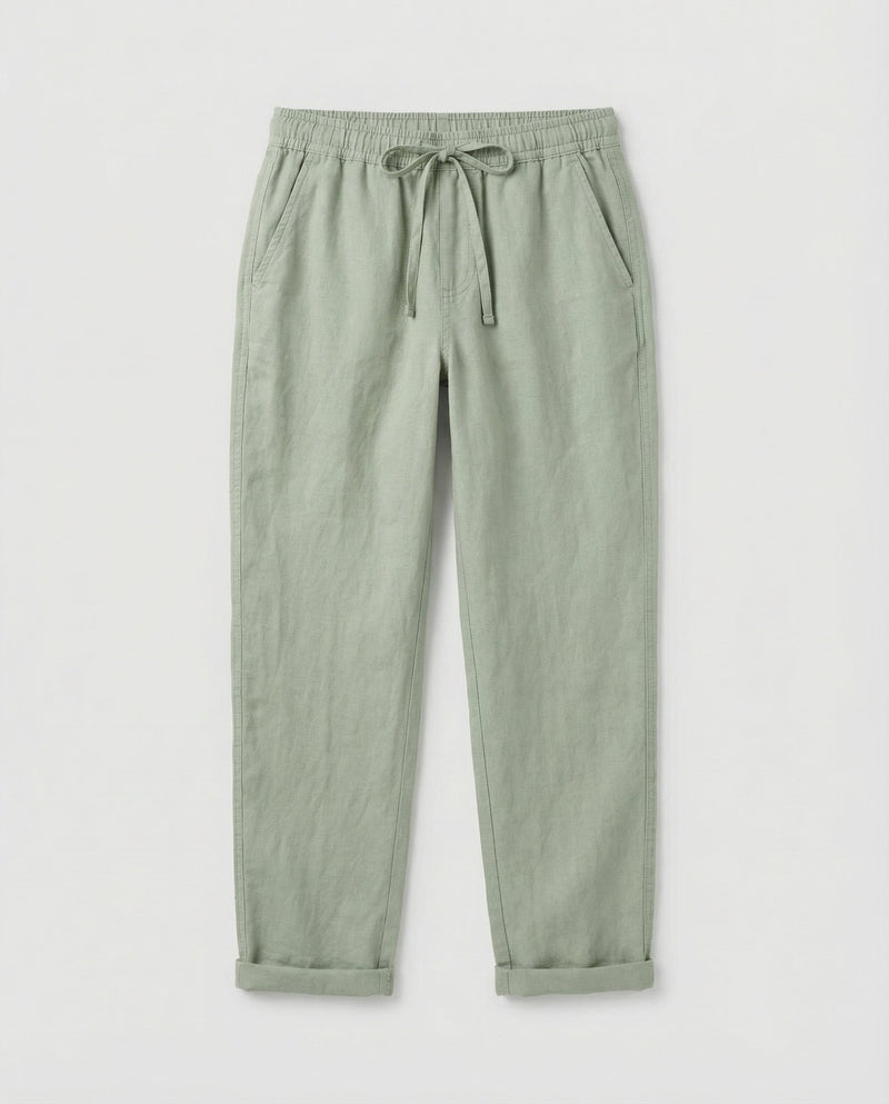 Women's Linen Trousers – Lightweight Breathable – Casual Australia