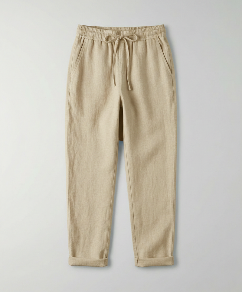 Women's Linen Trousers – Lightweight Breathable – Casual Australia