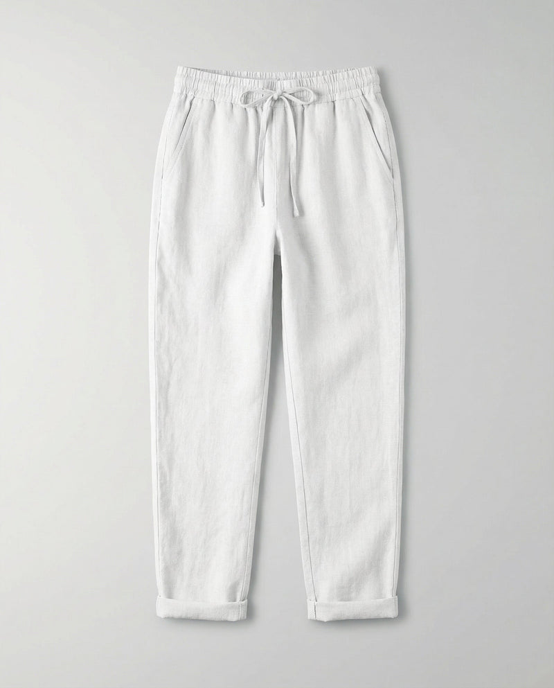 Women's Linen Trousers – Lightweight Breathable – Casual Australia