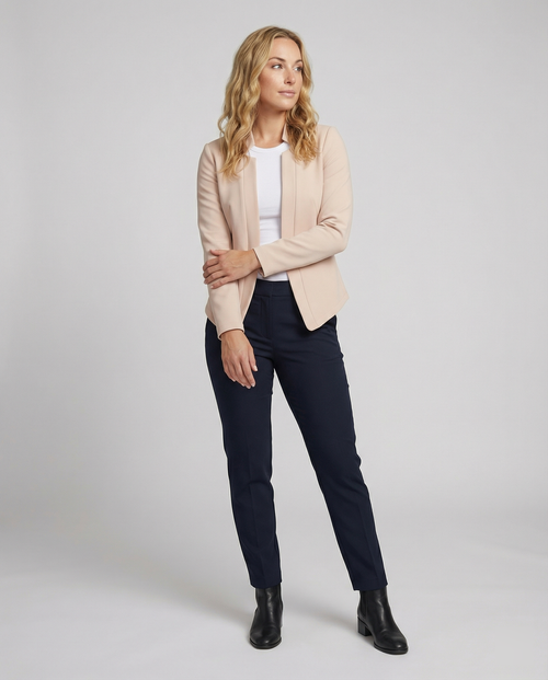 Women's Blazer – Tailored Soft Drape Fit – Office Smart Casual Australia